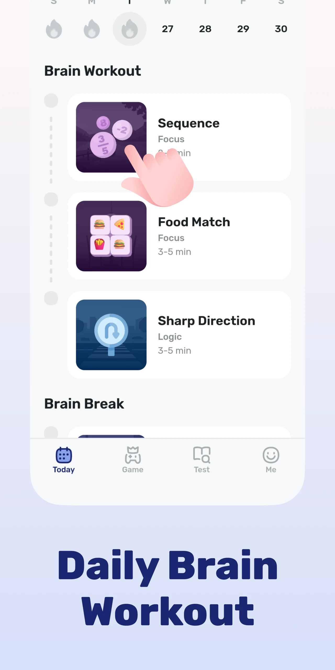 Free Brain Training Games screenshot